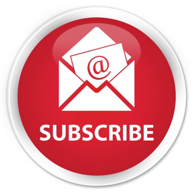 (Haber bülteni e-posta simgesi) sigorta primi düğmesini kırmızı abone