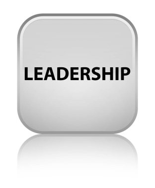 Liderlik özel beyaz kare düğme