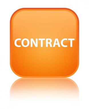 Sözleşme özel turuncu kare düğme