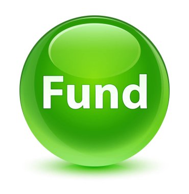 Fon camsı yeşil yuvarlak düğmesi