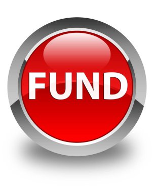 Fon parlak düğme kırmızı