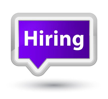 İşe baş mor banner buton