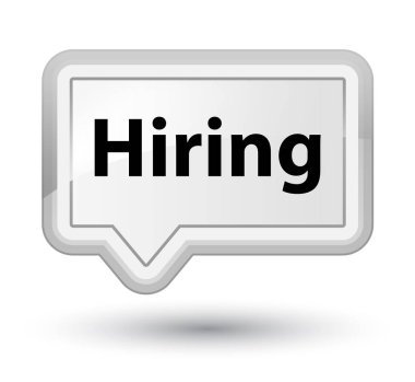 İşe baş beyaz bayrak düğmesini