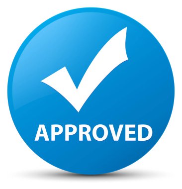 Onaylı (simge doğrulama) düğmesini mavi mavi