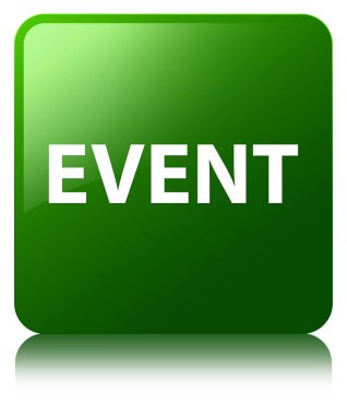 Olay yeşil kare düğme