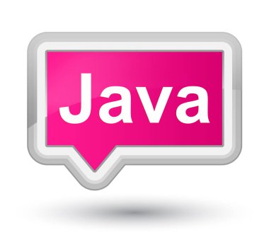 Java Ana pembe banner buton