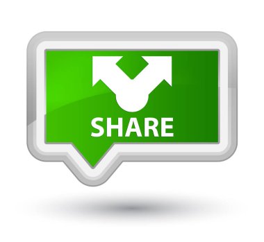 Paylaş Başbakan yeşil afiş düğmesi