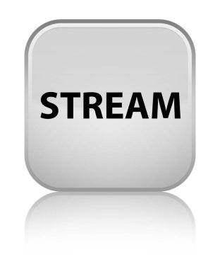 Akışı özel beyaz kare düğme