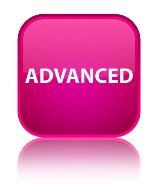 Gelişmiş özel pembe kare düğme