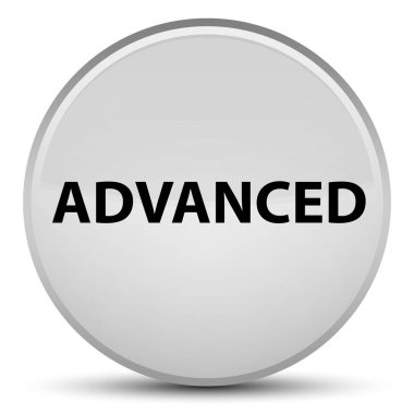 Gelişmiş özel beyaz yuvarlak düğmesi