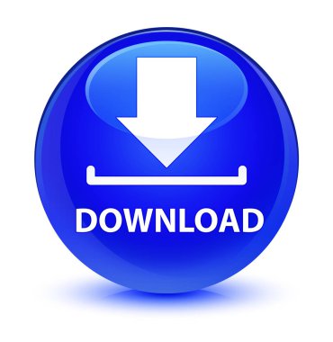 Cam gibi mavi yuvarlak düğmesini indir