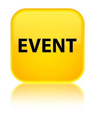 Olay özel sarı kare düğme