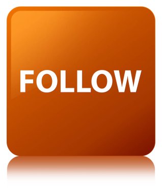 Kahverengi kare düğmesini izleyin