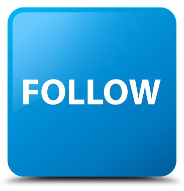 Camgöbeği mavi kare düğmesini izleyin