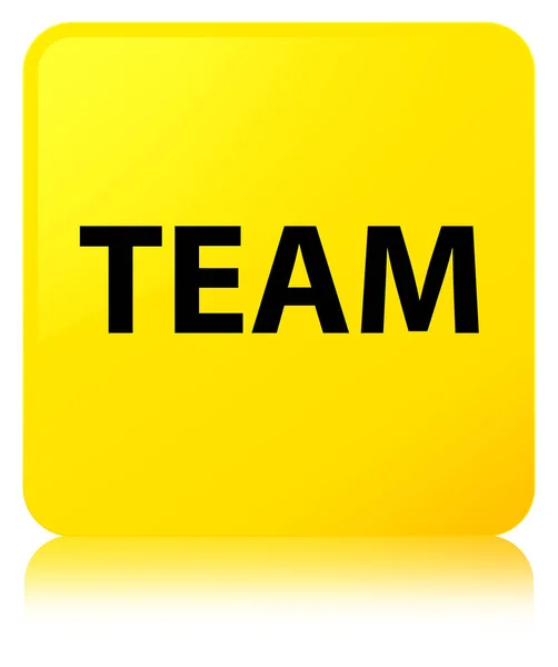 Team giallo tasto quadrato — Foto Stock