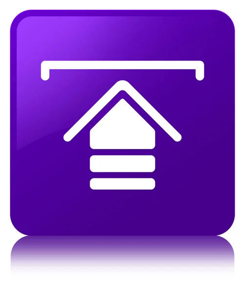 Upload icon purple square button