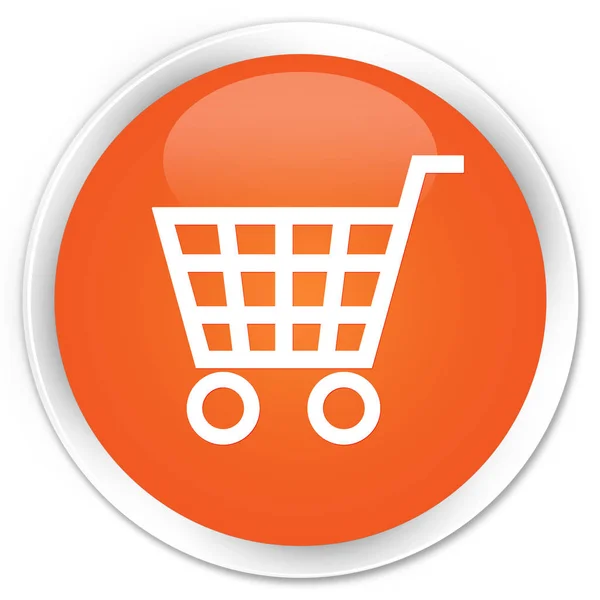 ECommerce icon premium orange runda knappen — Stockfoto