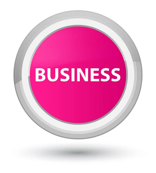 Business prime pink round button — Stock Photo, Image