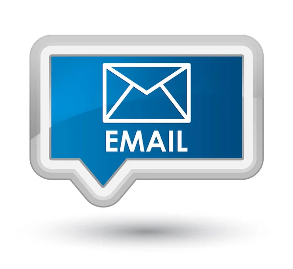 E-posta ana mavi bayrak düğmesini — Stok fotoğraf