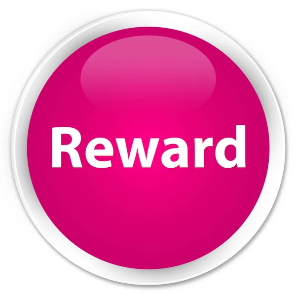 Reward premium pink round button — Stock Photo, Image