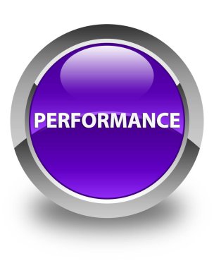 Performans parlak mor düğmesi