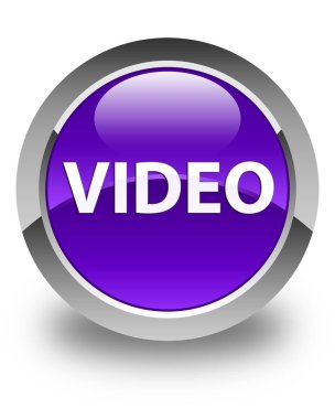 Video parlak mor düğmesi