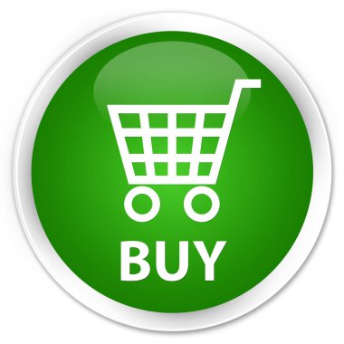 Yeşil Düğme yuvarlak satın Premium