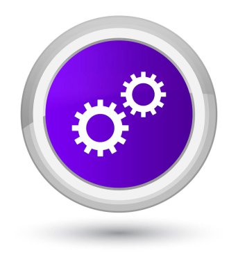 İşlem simgesi Başbakan düğmenin mor