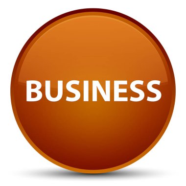 İş özel kahverengi yuvarlak düğmesi