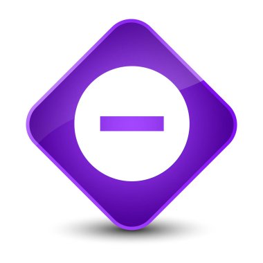 Kutsal kişilerin resmi zarif mor elmas düğme iptal