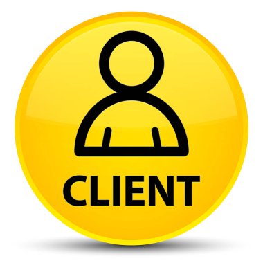 İstemci (üye simgesi) özel sarı yuvarlak düğmesi