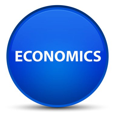 Ekonomi özel mavi yuvarlak düğmesi