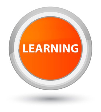 Öğrenme Başbakan turuncu yuvarlak düğmesine