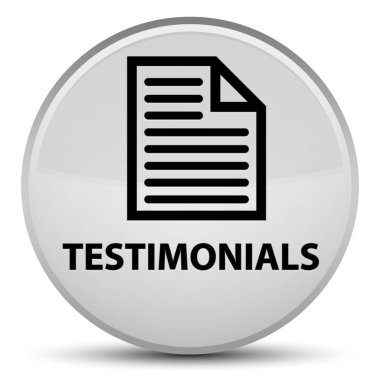 Referansları (sayfa simgesi) özel beyaz yuvarlak düğmesi