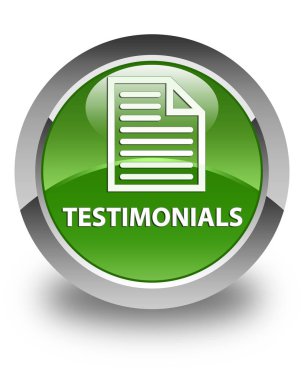 Referansları (sayfa simgesi) parlak yumuşak yeşil yuvarlak düğmesi