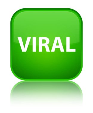 Viral özel yeşil kare düğme