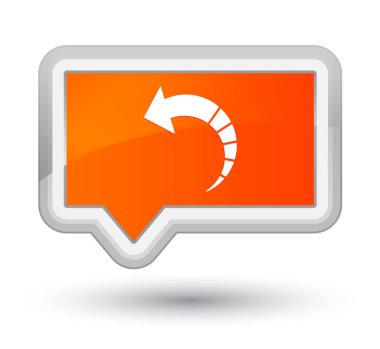 Geri ok simgesini Ana turuncu bayrak düğmesi