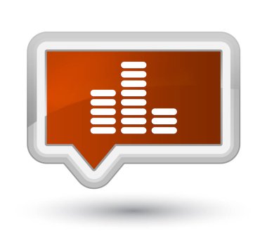 Equalizer'ı kutsal kişilerin resmi ana kahverengi afiş düğme