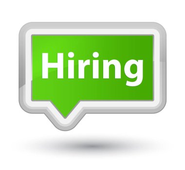 Asal yumuşak yeşil bayrak düğmesini işe