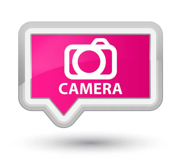 Kamera Prime rosa Banner Taste — Stockfoto