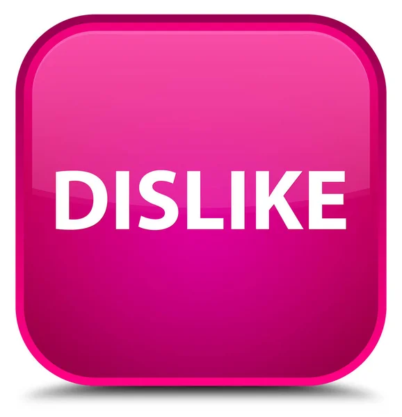 Dislike special pink square button — Stock Photo, Image