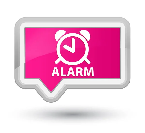 Alarm Prime rosa Banner Taste — Stockfoto