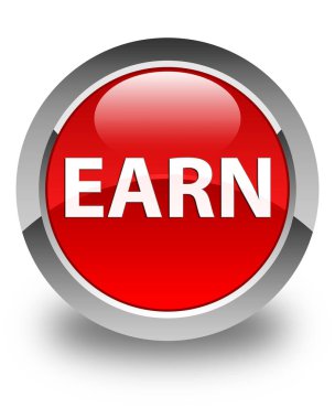 Parlak düğme kırmızı kazanmak