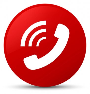 Telefon zil simgesini düğmesini kırmızı