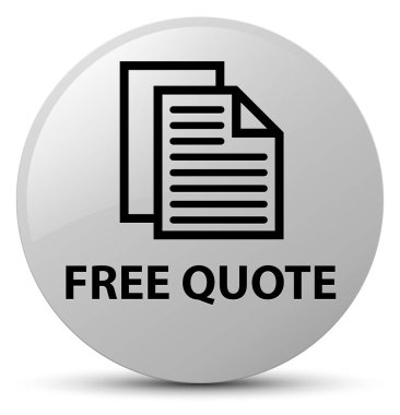 Ücretsiz fiyat teklifi beyaz yuvarlak düğmesi