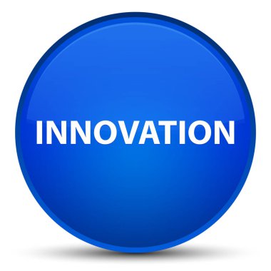 Yenilik özel mavi yuvarlak düğmesi