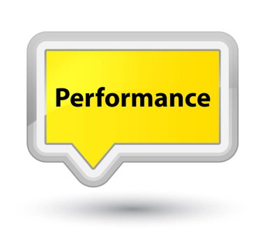 Performans Başbakan sarı banner buton