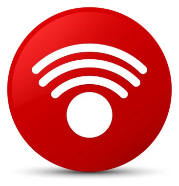 WiFi simgesi kırmızı yuvarlak düğmesi