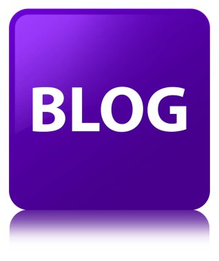 Blog mor kare düğme