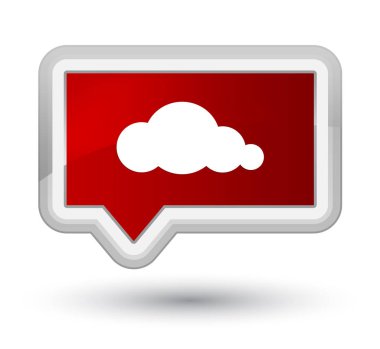 Bulut simgesi Başbakan Kızıl bayrak düğmesini